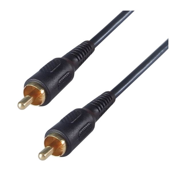 connektgear 3m RCA/Phono Audio/Video Cable - Male to Male - Gold Connectors 23-3030