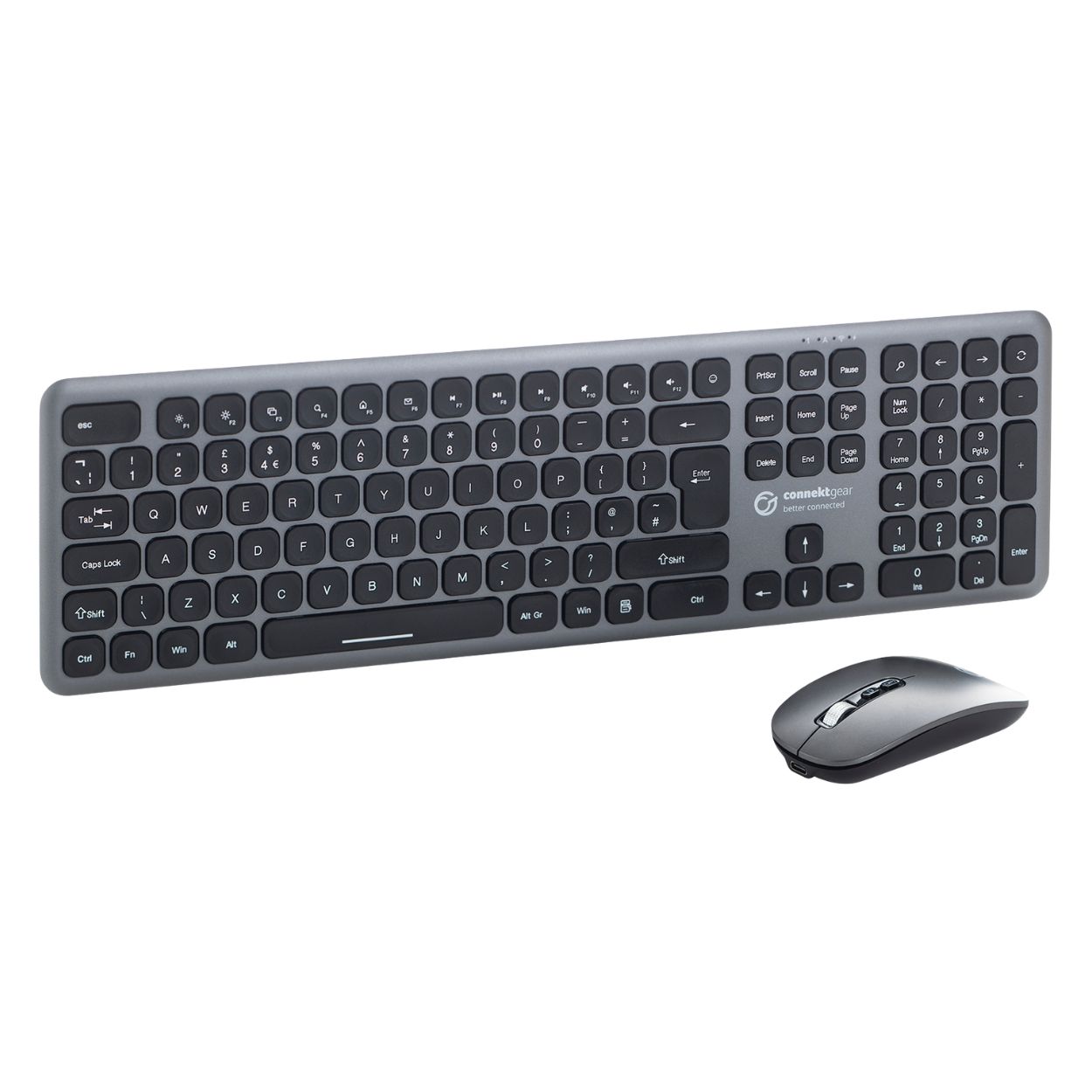 connektgear connektgear Wireless Keyboard & 5-Button Mouse Set (24-0238) 24-0238