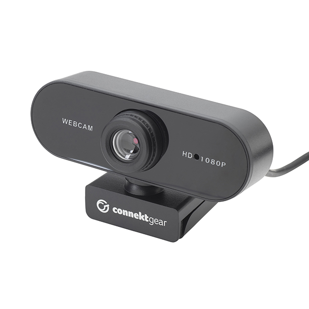 connektgear Portable USB 1080P Webcam 24-1019