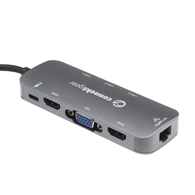 Type C Dual Screen Docking Station with 100W PD