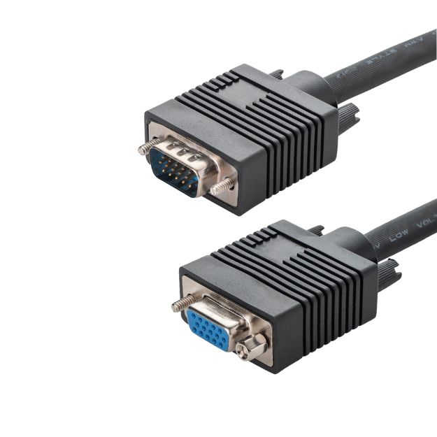 connektgear 2m VGA Monitor Extension Cable - Male to Female - Fully Wired 26-0020MF