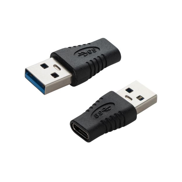 connektgear USB 3 Adapter Type A Male to Type C Female - with OTG Function 26-0420