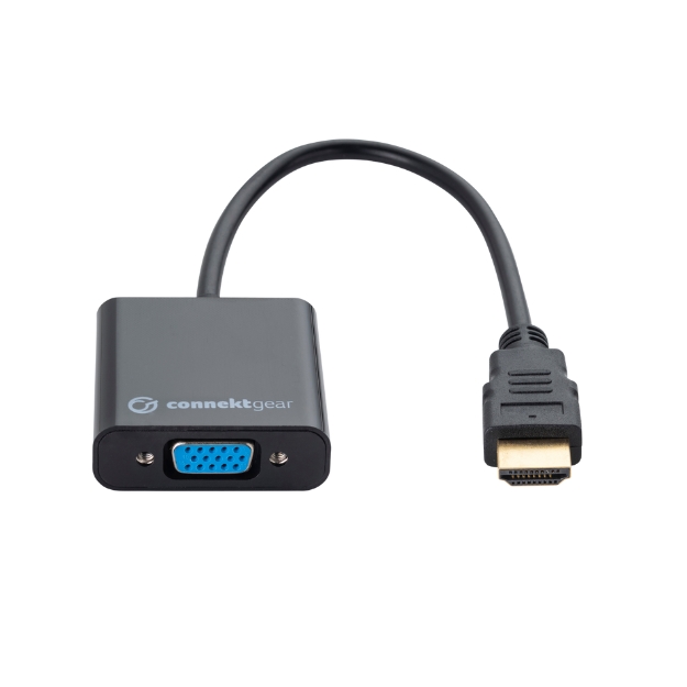 connektgear HDMI to VGA Active Adapter - Male to Female (HDMI Source) 26-0703