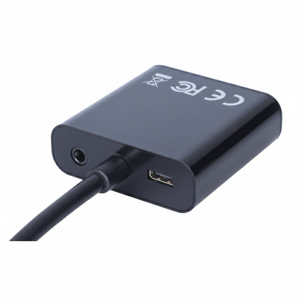 HDMI to VGA Active Adapter - Male to Female (HDMI Source)