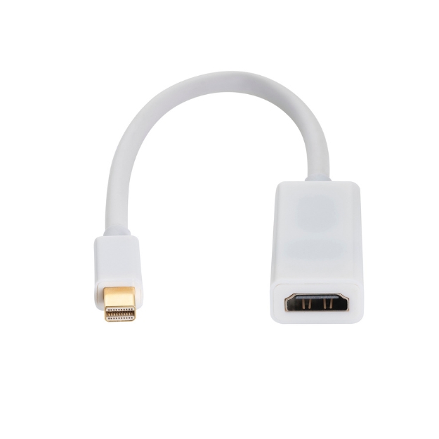 connektgear Mini DisplayPort to HDMI Active Adapter - Male to Female (Mini DP Source) 26-0705