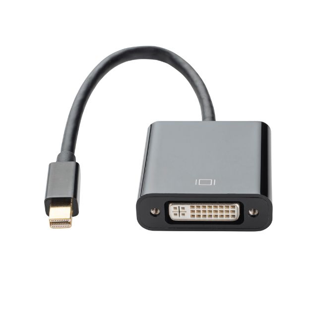 connektgear Mini DisplayPort to DVI-D Active Adapter - Male to Female (Mini DP Source) 26-0707