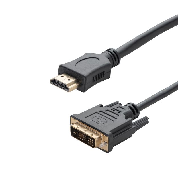 connektgear 2m HDMI to DVI-D Monitor Connector Cable - Male to Male - 18+1 Single link 26-1684