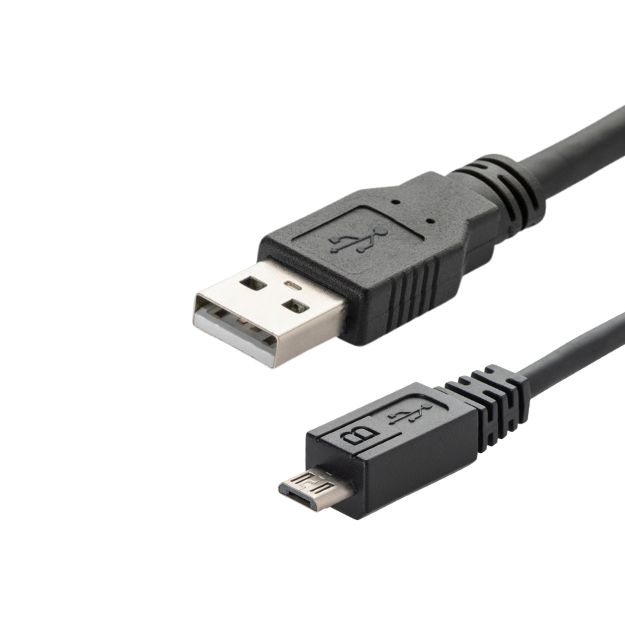 connektgear 1m USB 2 Android Connector Cable Type A Male to Type B Micro MHL Male 26-2945