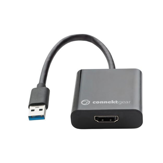connektgear USB 3 to HDMI Adapter - A Male to HDMI Female (USB 3 Source) 26-2984