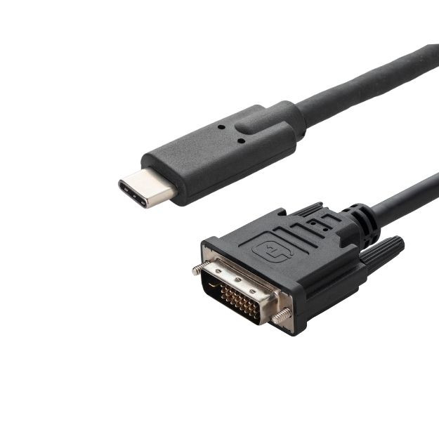 connektgear 2m USB 3.1 Type C to DVI-D Connector Cable - Male to Male 26-2994