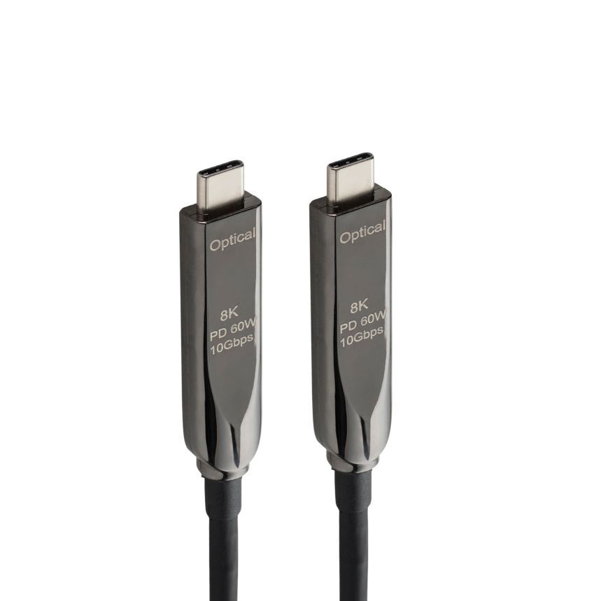 5M USB 3.2 AOC Connector Cable Type C Male to Type C Male 10Gbps 60W (20V/3A)