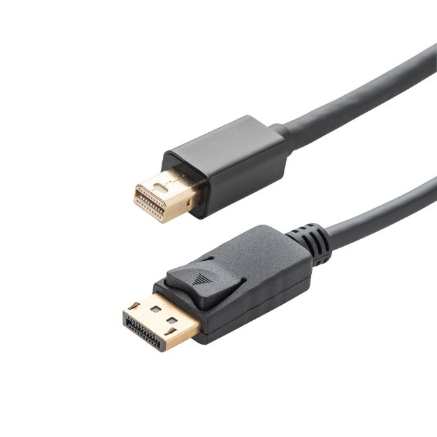 connektgear 2m Mini DisplayPort to DisplayPort Connector Cable - Male to Male Gold Connectors 26-7188