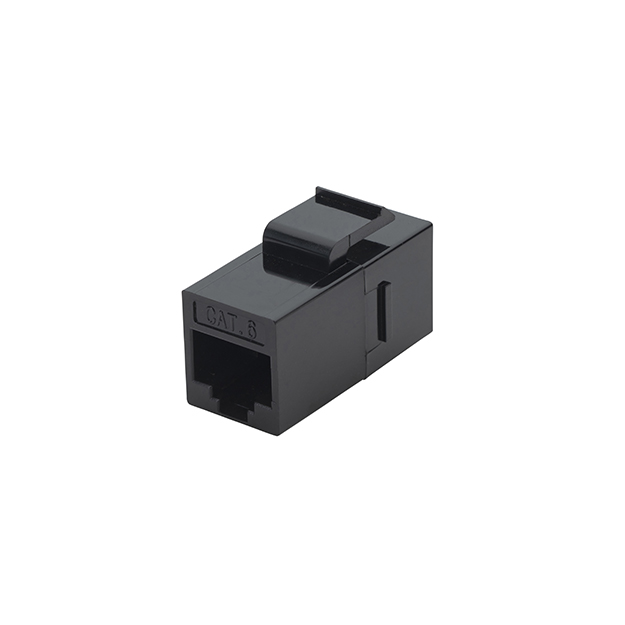 connektgear RJ45 CAT6 LS0H Coupler - Black 31-2000