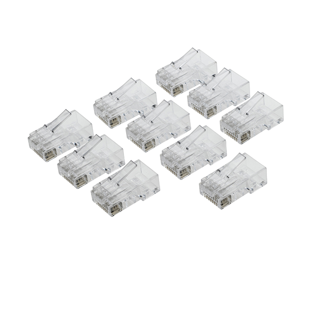 connektgear RJ45 CAT6 Crimp End Plugs - Pack of 10 31-2001