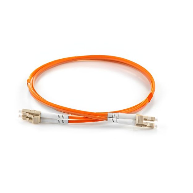 connektgear 3m Duplex Fibre Optic Multi-Mode Cable OM1 62.5/125 Micron LC to LC Orange 34-0030LCLC/O