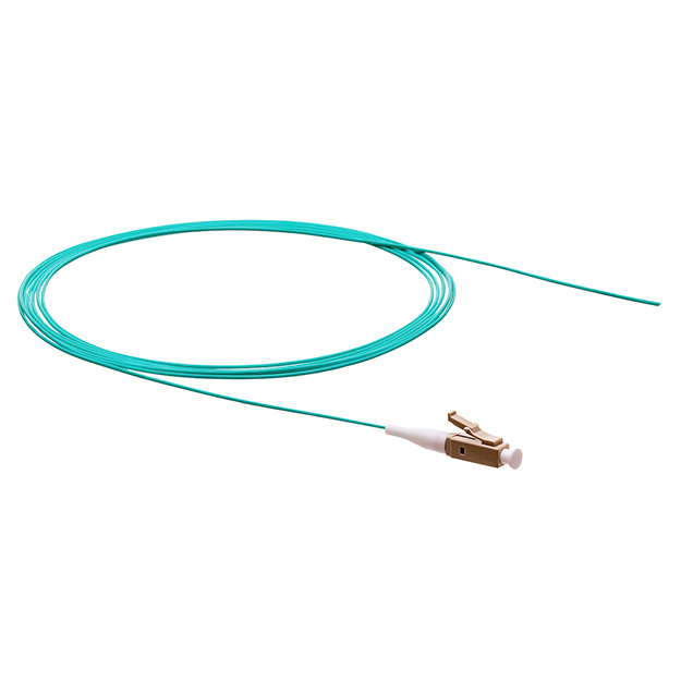 connektgear 1m Simplex Pigtail Cable OM4 900um LC - Aqua 36-0010LC/PIGTAIL