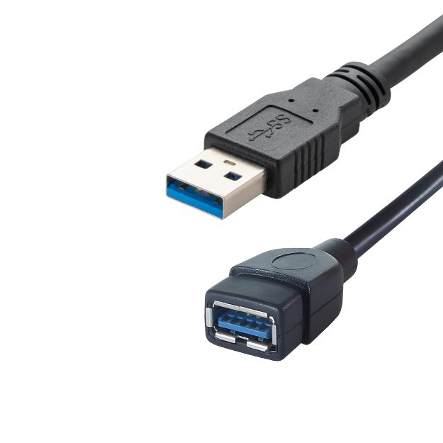 connektgear 1m USB 3 Extension Cable A Male to A Female - SuperSpeed 78-0713