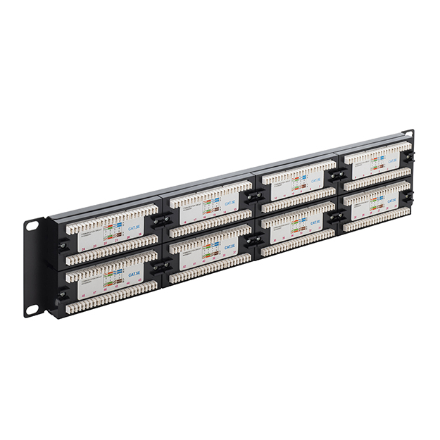 48 Port Patch Panel (Cat5e) IDC Punch Down 19 inch