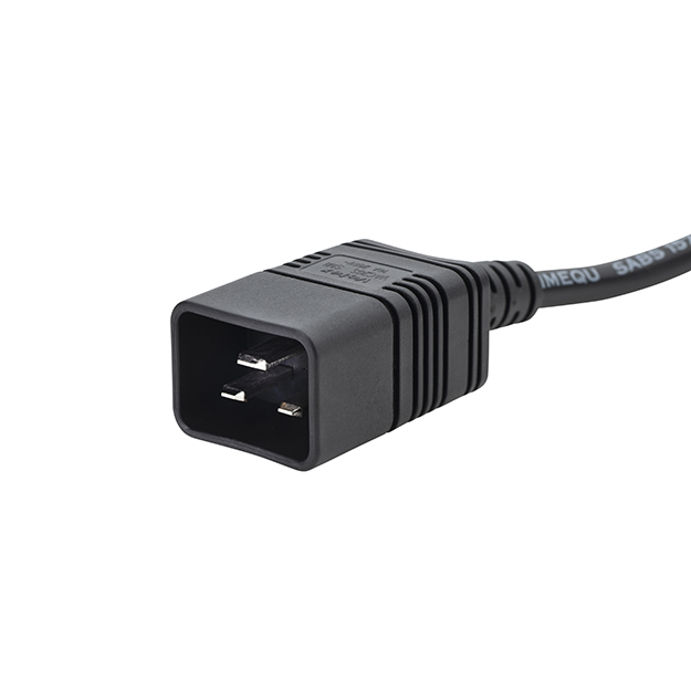 7m Mains Extension Heavy Duty Power Cable - C20 Plug to C19 Socket