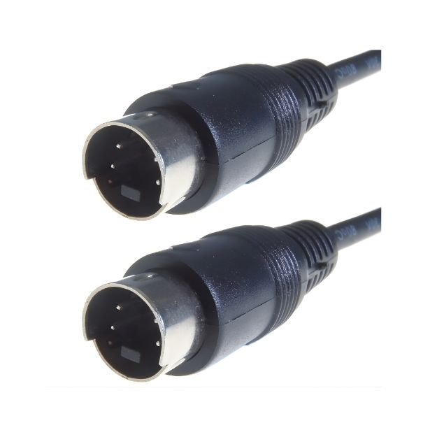 connektgear 15m SVHS S-Video Cable - 4 Pin Mini DIN Male to 4 Pin Mini DIN Male COAUD0615
