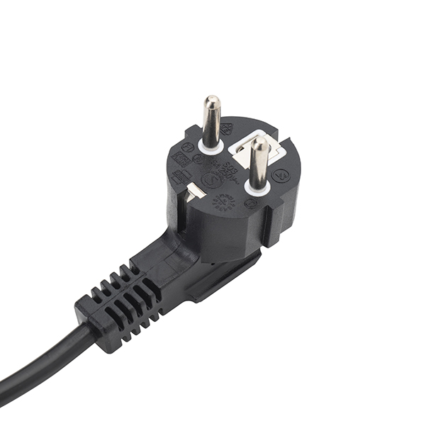 2m European Mains Power Cable - Schuko Plug to C13 Socket