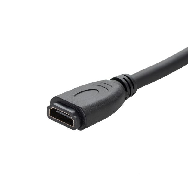 2m HDMI V2.0 4K UHD Extension Cable - Male to Female Gold Connectors