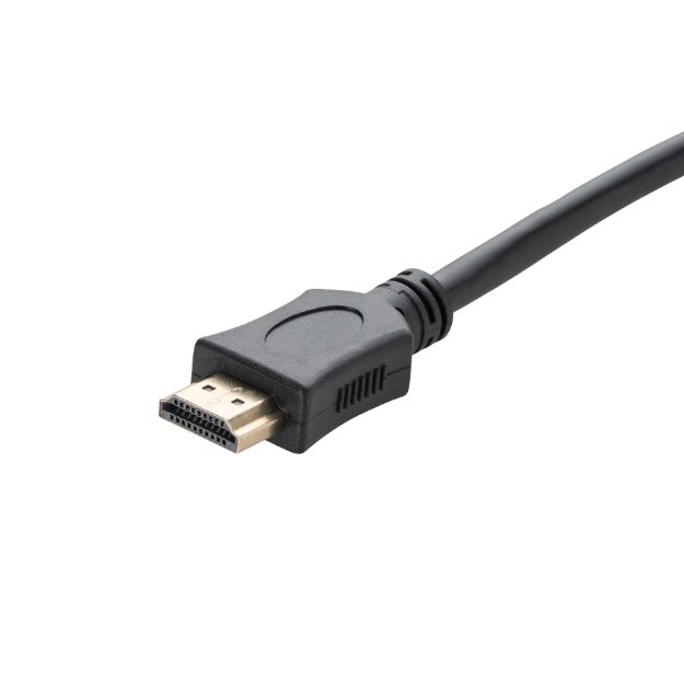 0.5m HDMI V2.0 4K UHD Connector Cable - Male to Male Gold Connectors