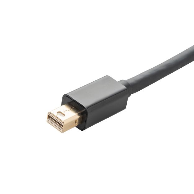 1m Mini DisplayPort to DisplayPort Connector Cable - Male to Male Gold Connectors