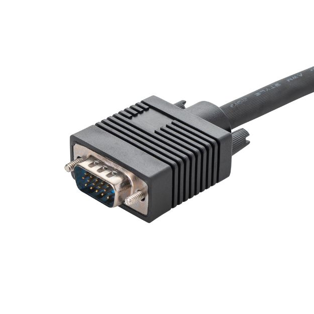10m VGA Monitor Connector Cable - Male to Male - Fully Wired