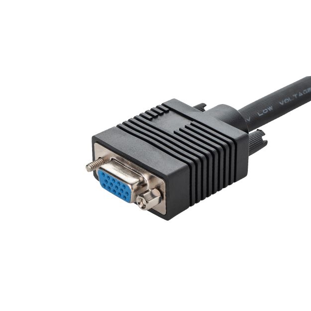10m VGA Monitor Extension Cable - Male to Female - Fully Wired