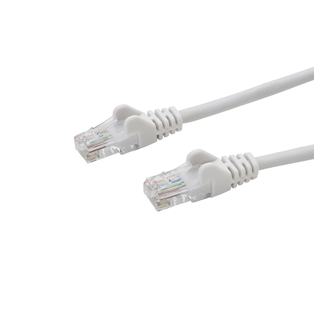 connektgear 0.5m RJ45 CAT5e UTP Stranded Flush Moulded Network Cable - 24AWG - White 28-0005W